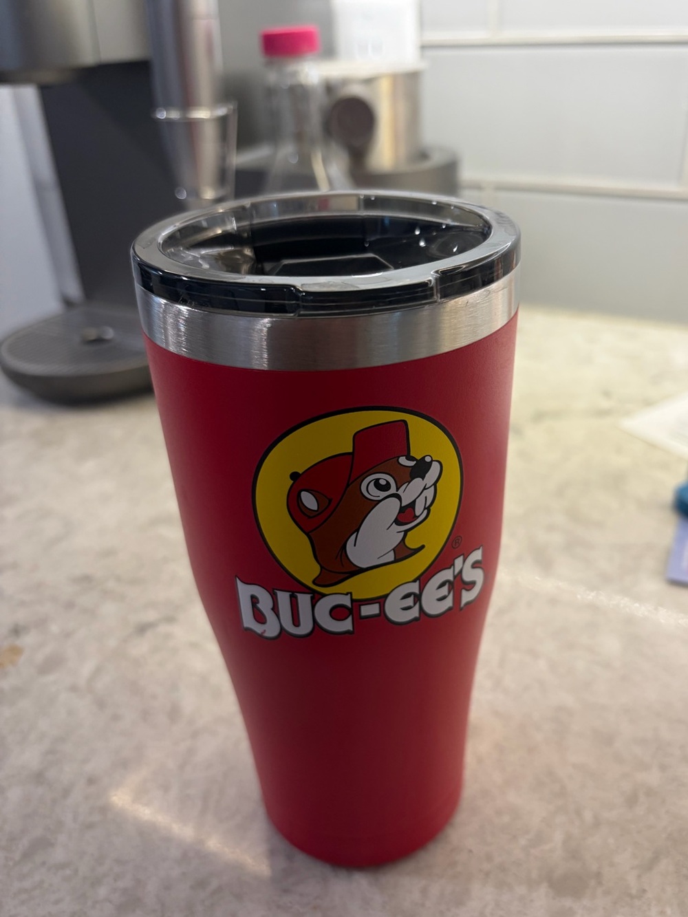 Buc-ee’s Yukon Outfitters Red 20 oz Insulated Travel Tumbler